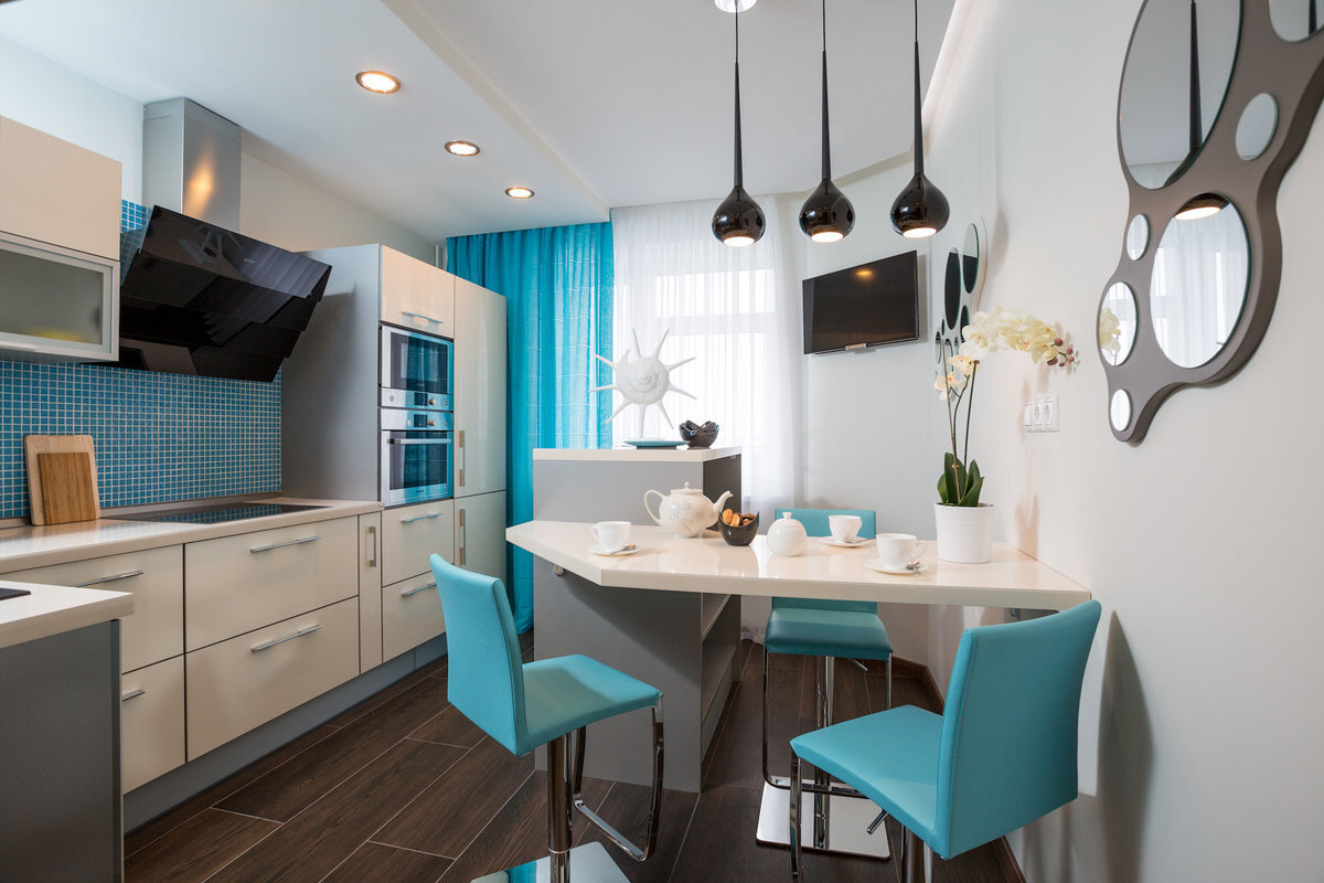 Дизайн интерьера кухни в реальной квартире (75 фото) - красивые картинки и HD фото