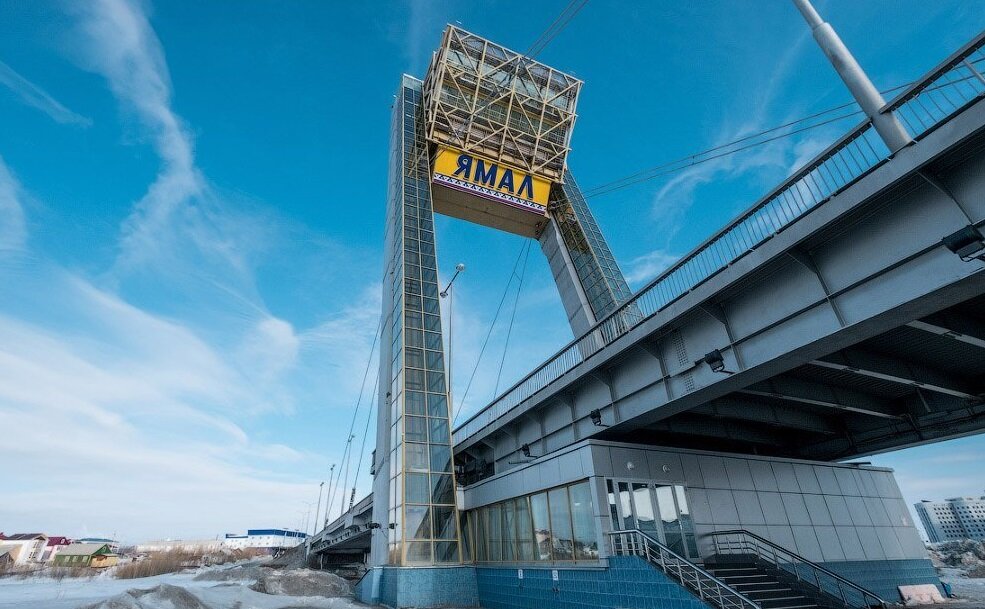 За тристо километров до город аначинается зимник