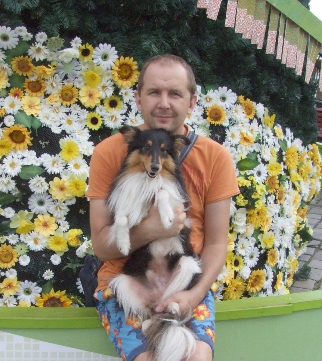 С приятелем Рокки