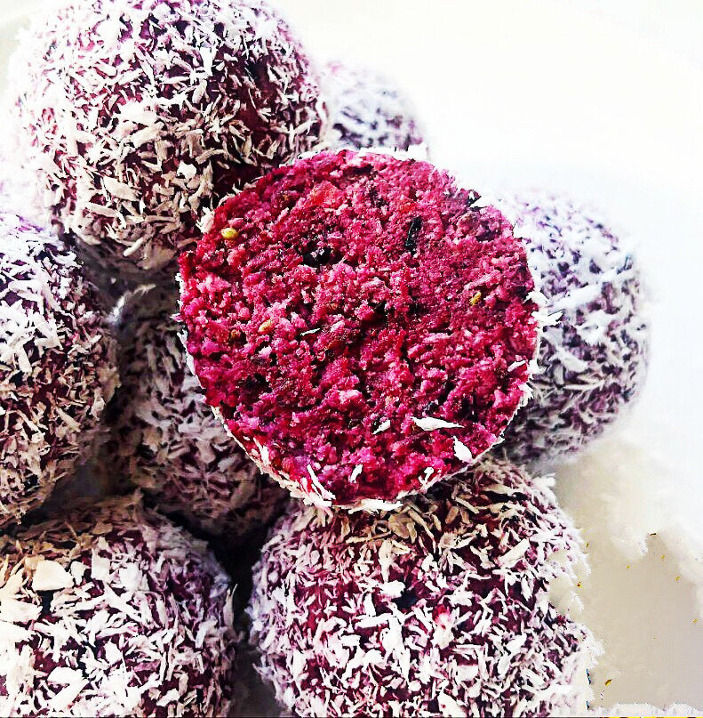 Кокосово смородиновые конфеты