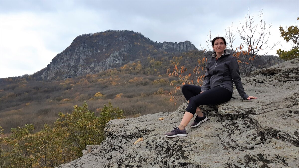 вид на гору Развалка с Селитряных скал