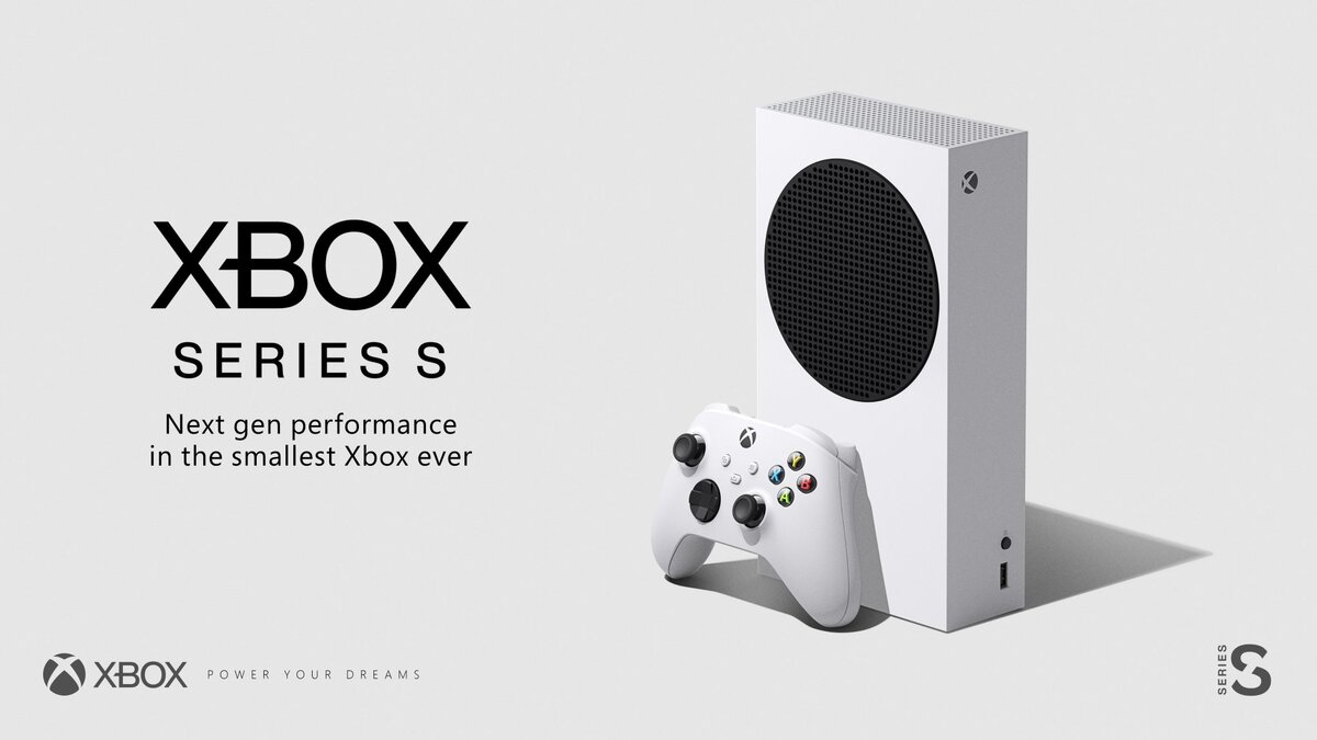 Дизайн Xbox Series S 