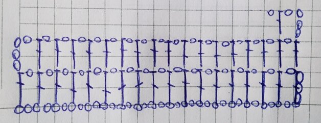 схема филейной сетки