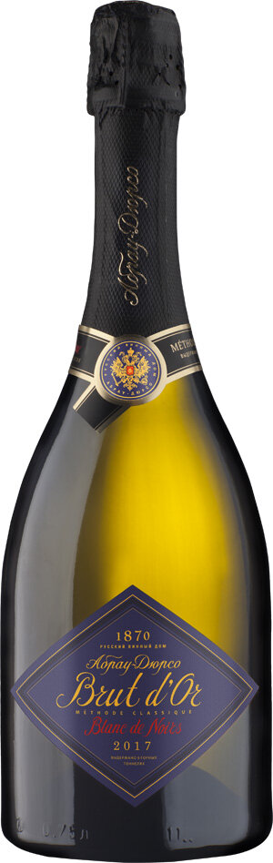  Урожай: 2017 года. Состав: 100 % «пино-нуар».
Спирт: 12,5 % об.