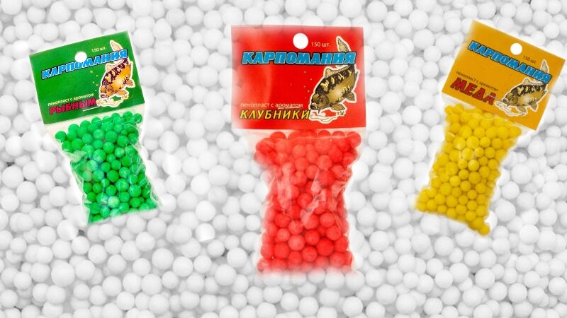 Пенопласт с разными ароматами 