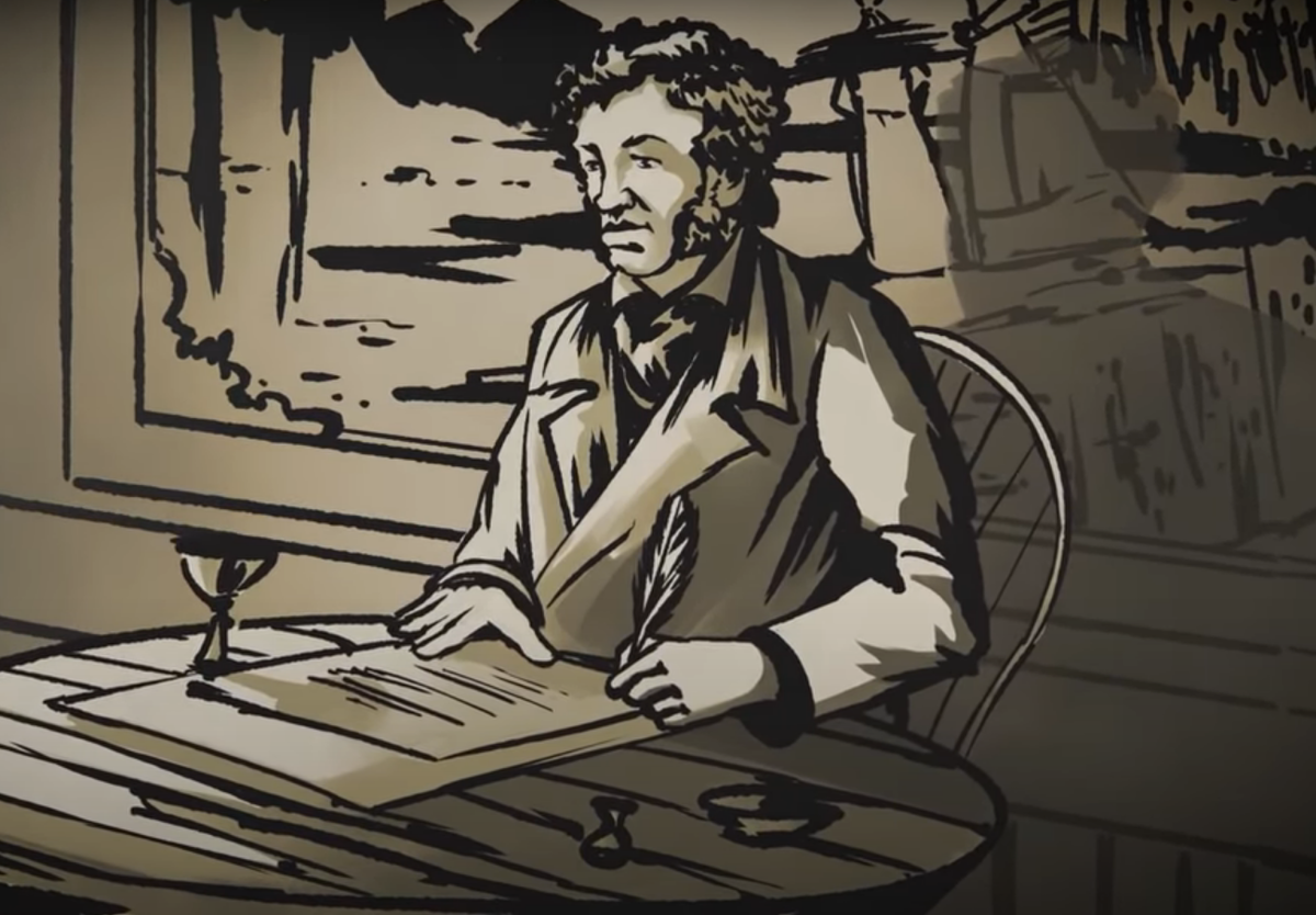 Кадр из видео Gannibal - African Son of Peter the Great of Russia 