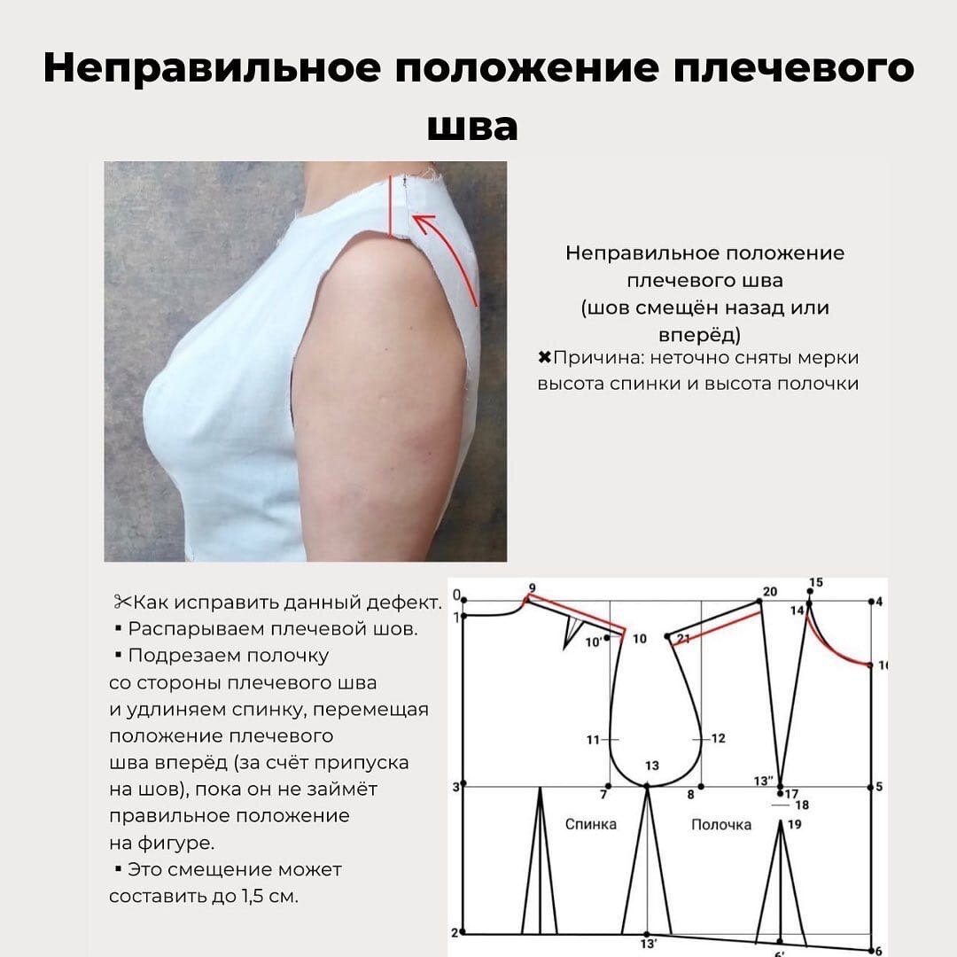 Правильное расположение боковых швов в изделии это Боковой шов фото