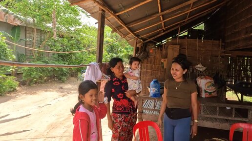 Деревня в Камбодже. Фермеры. Рисовый самогон. Азия 2022