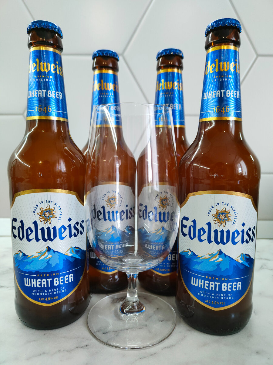 Пиво "Edelweiss Wheat Beer"