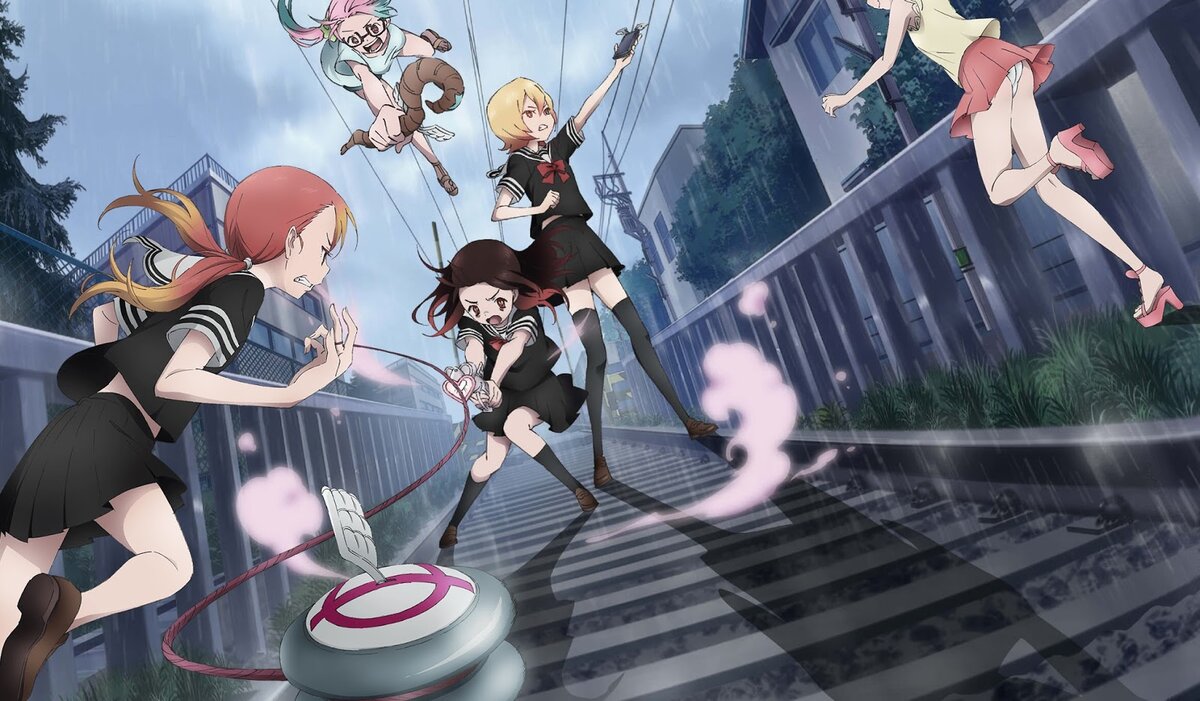 Официальный постер аниме "Сайт волшебниц"