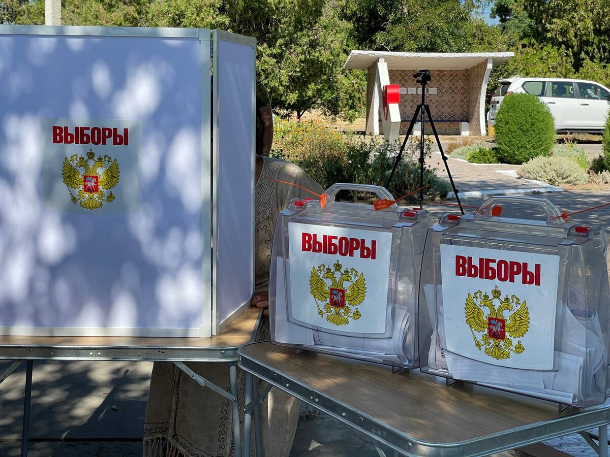  Настоящие патриоты приходят на голосование в Новотроицком муниципальном округе - Таврия ТВ - Херсон