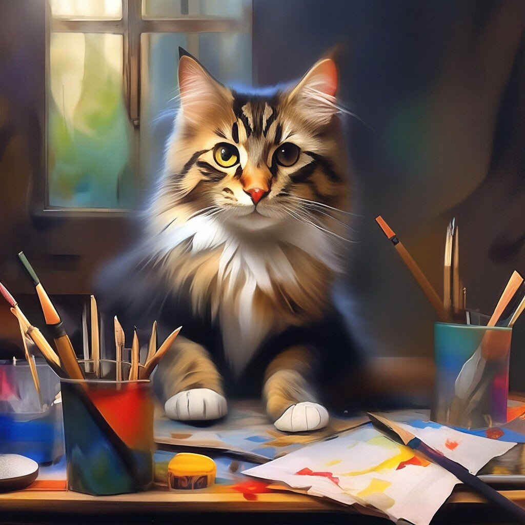 Все картинки сгенерированный нейросетью Шедеврум