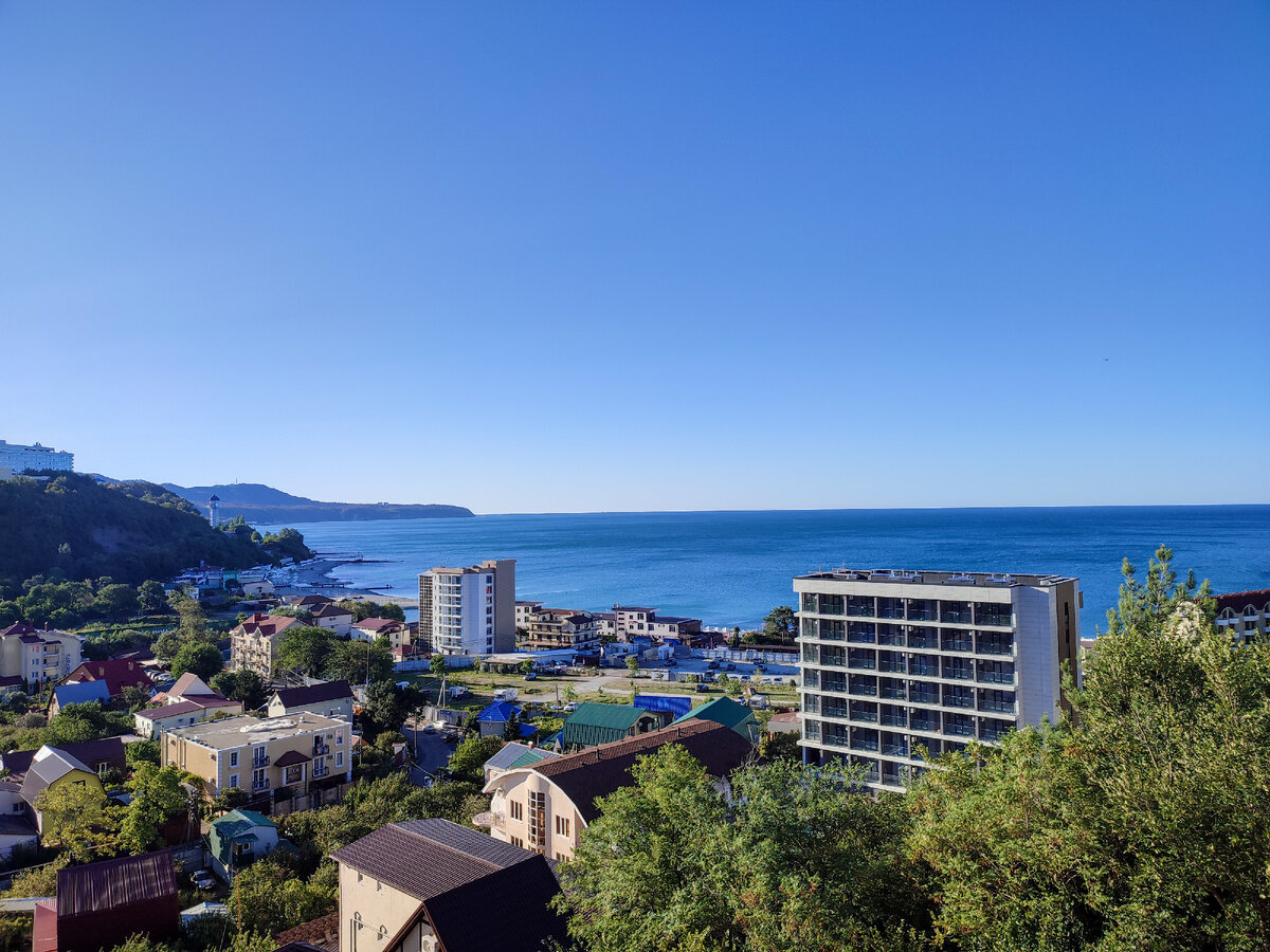 Вид из отеля в этом году