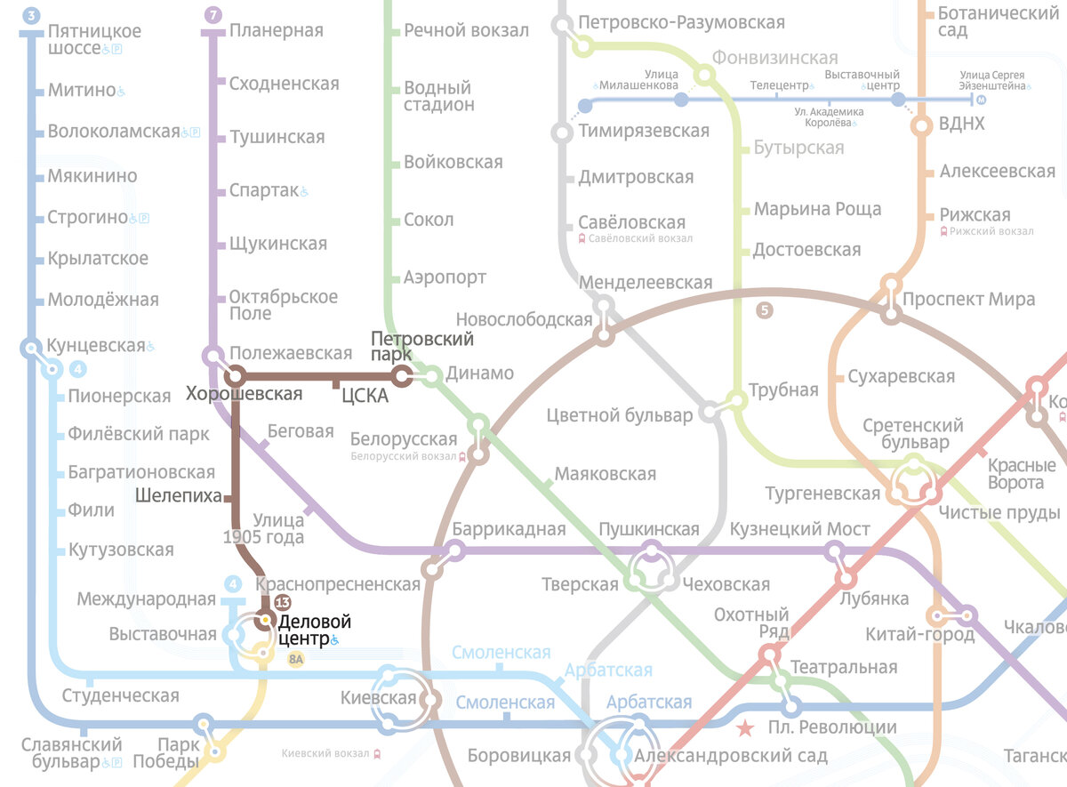 Метро кузнецкий мост на схеме метро