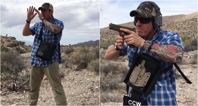 закрытая и открытая сумка BOBB