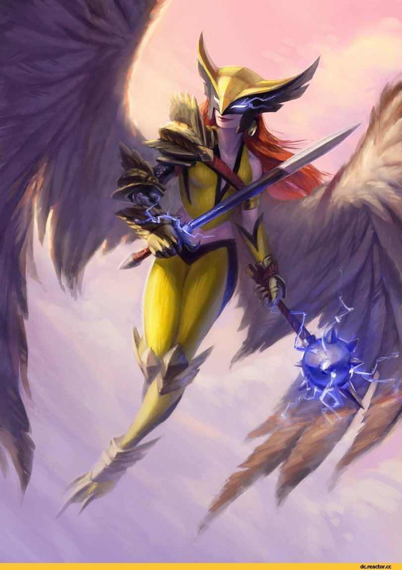  Орлица (Hawkgirl) - супергероиня, которая появляется во вселенной DC Comics.