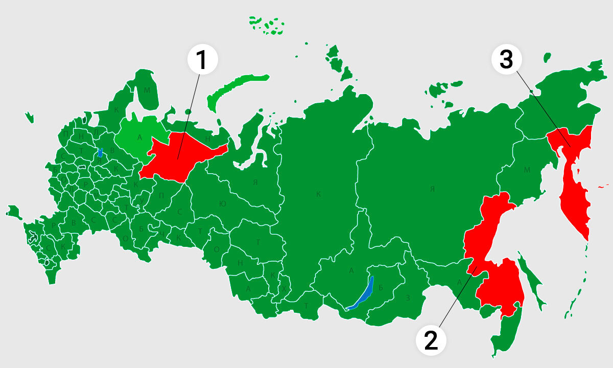 Карта где находится хабаровск