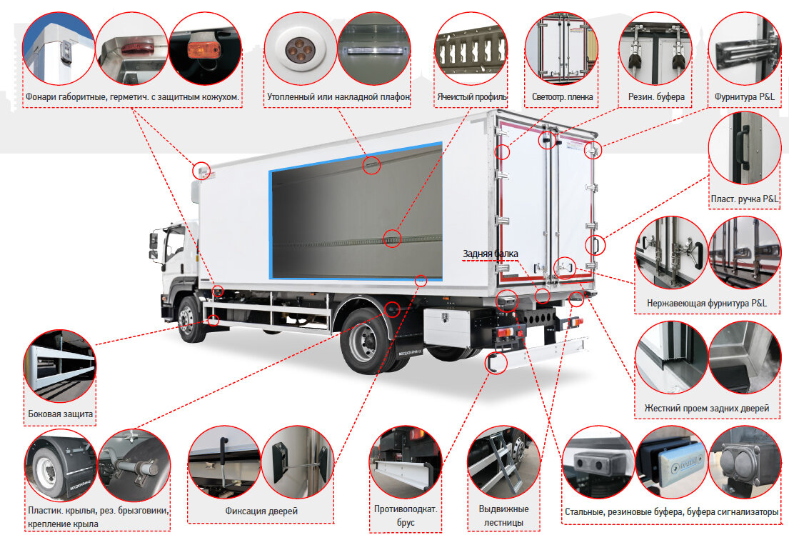 Виды и отличия грузовых рефрижераторов | Cargocash грузоперевозки | Дзен
