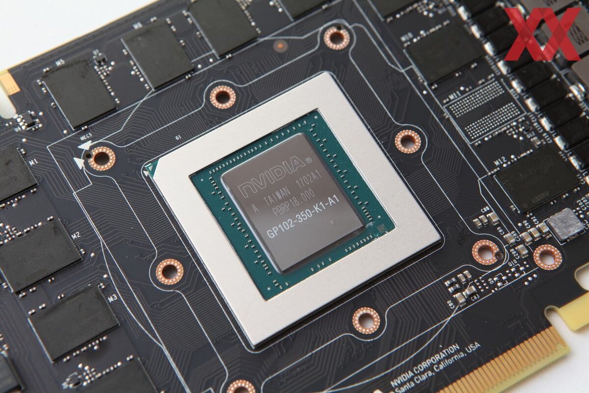 Видеочип GTX 1080ti.