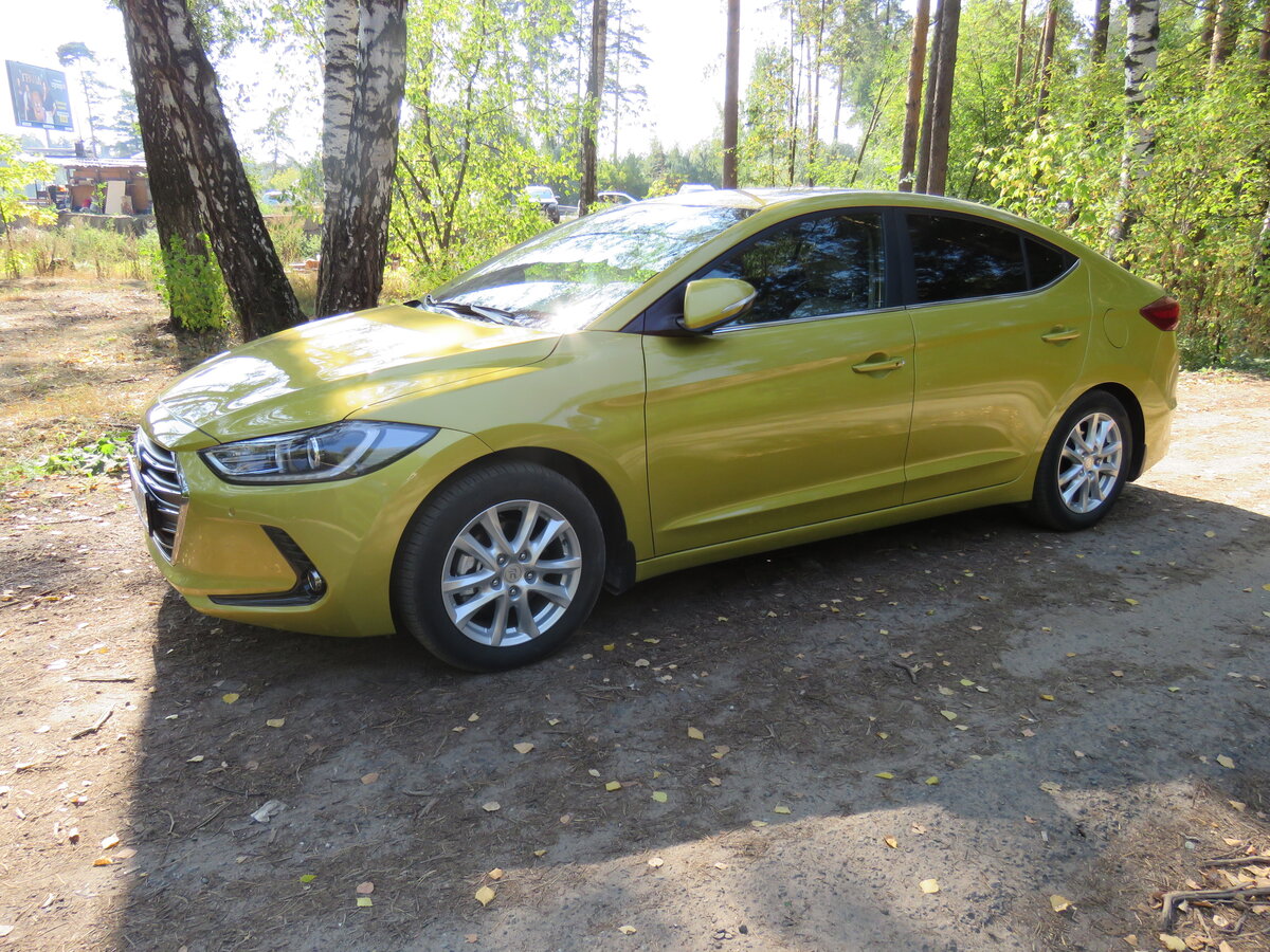 Hyundai Elantra 6-го поколения (с 2016 г.в.)