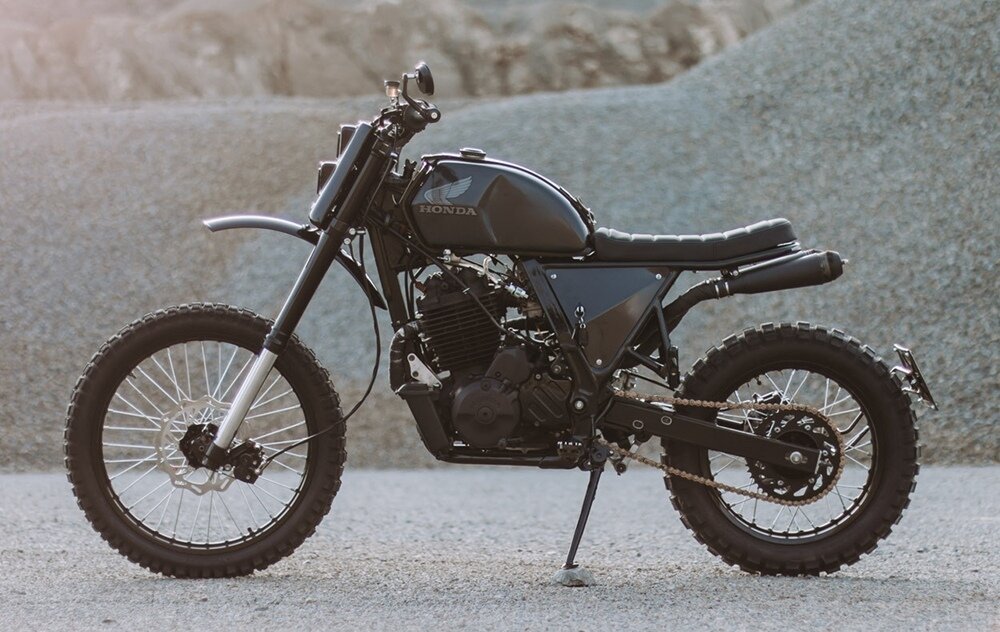 РњРѕС‚РѕС†РёРєР» Honda Scrambler