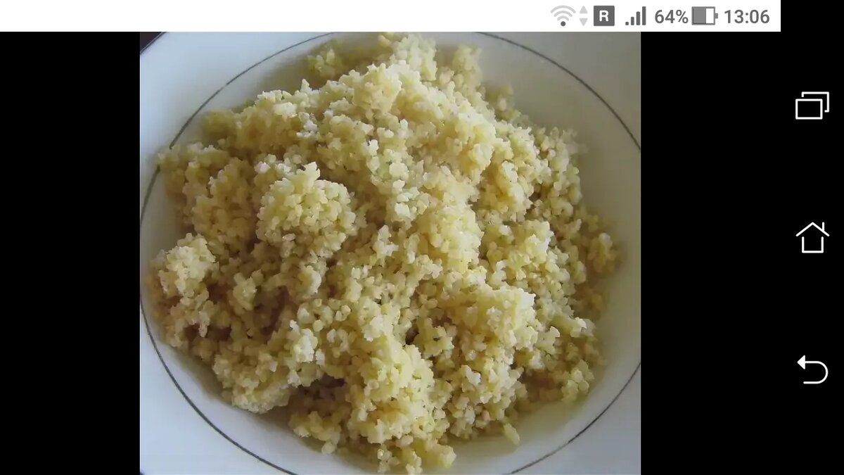 сварить пшено на гарнир рассыпчатым воде