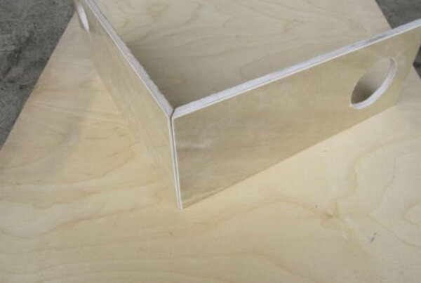 Пример запила плитки на 45 градусов.