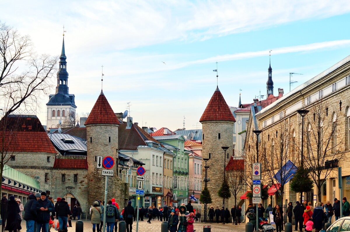 Вход в старый город Таллина