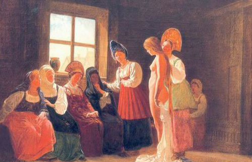 Г.Г. Мясоедов. Смотрины невесты