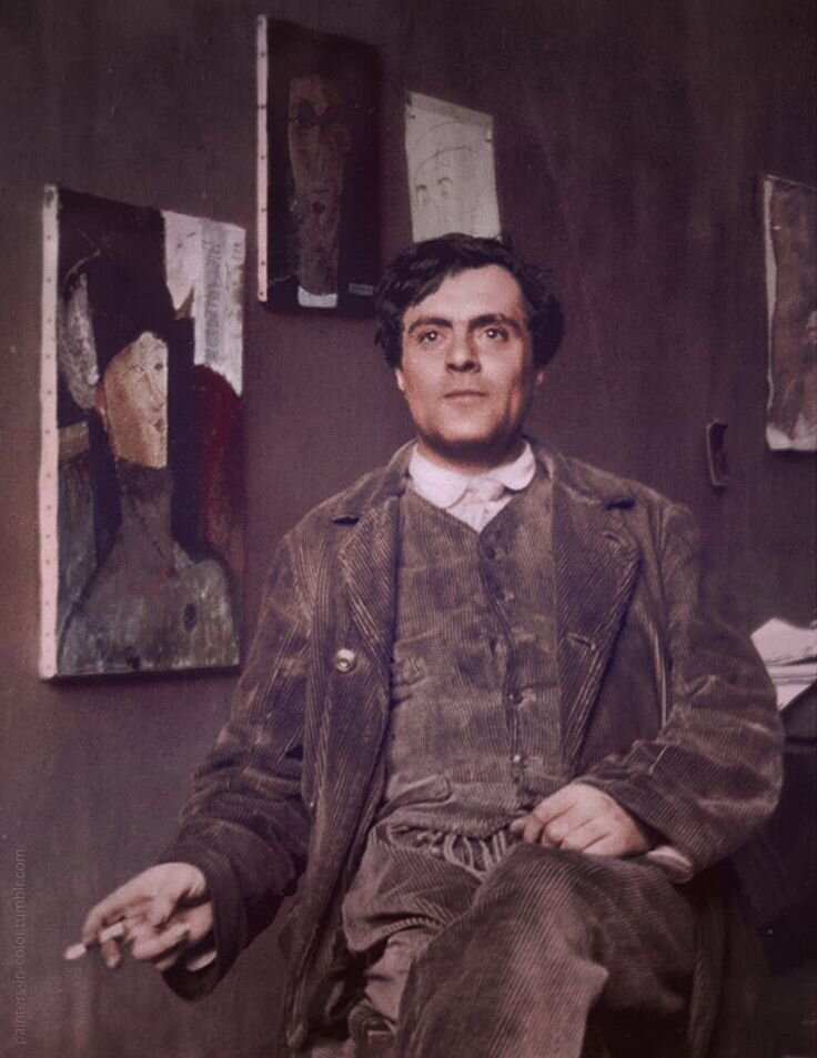 Художник, скульптор Амедео Модильяни (Amedeo Clemente Modigliani, 1884-1920) родился в итальянском городе Ливорно в еврейской семье.