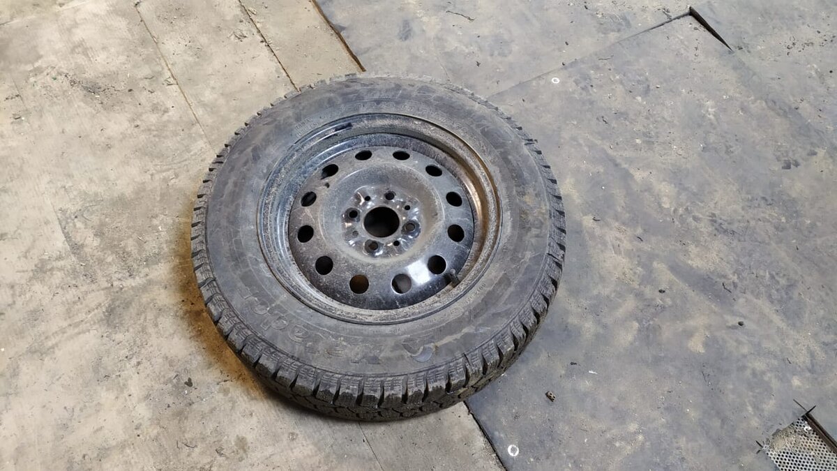 Зимняя резина на штампах