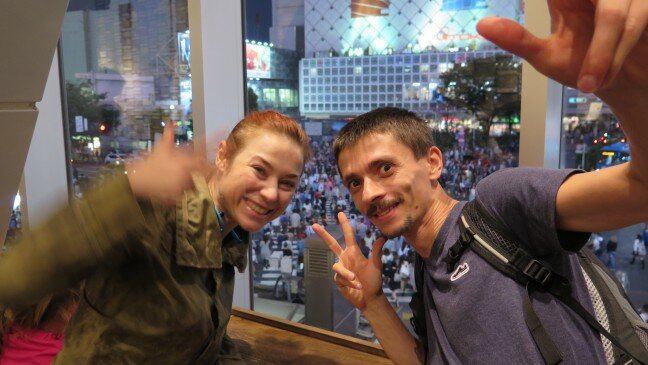 В Токио с читательницей моей рассылки 'Для ума'