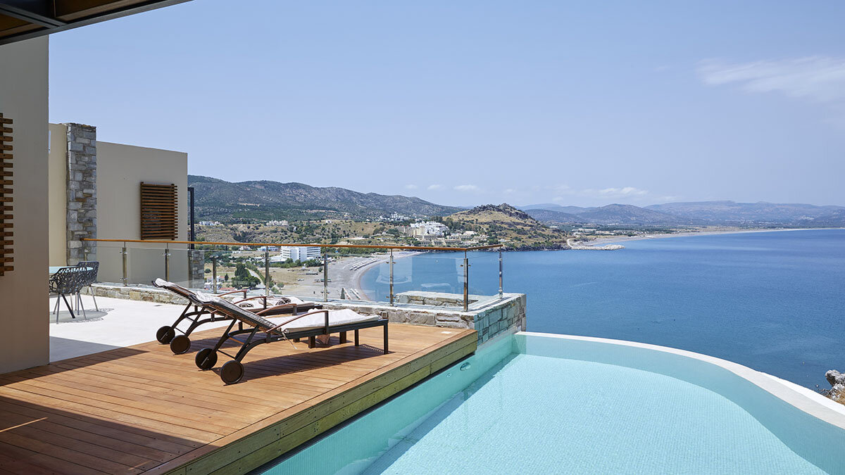 Отель LINDOS BLU LUXURY & SUITES