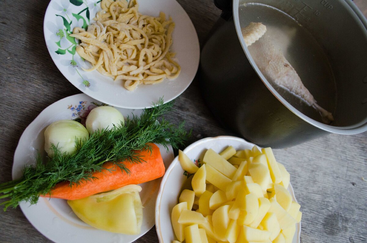 Продукты для супа