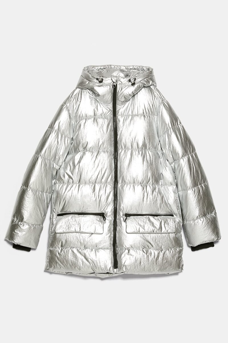 Пуховики Zara