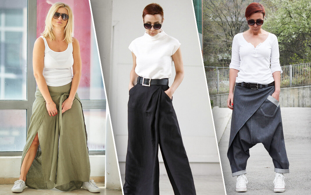 Кому нужны обычные штаны? Это скучно! Необычные фасоны в Бохо - идеальный способ самовыражения!