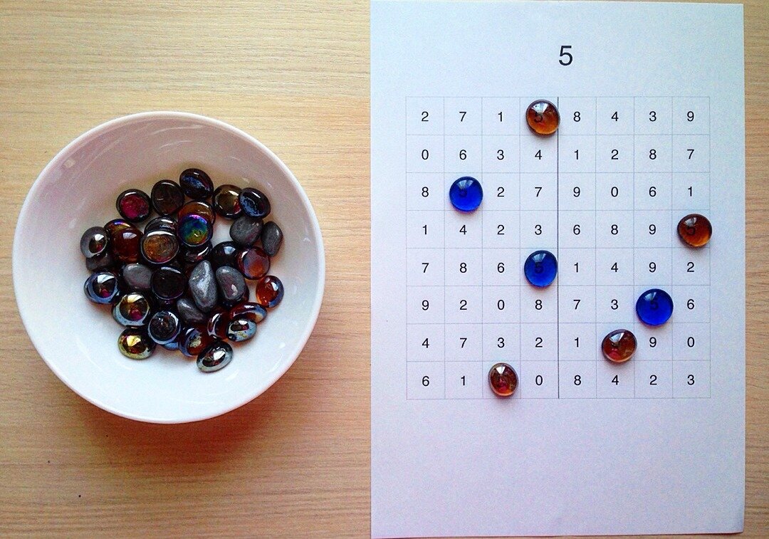 Фото из личного архива. Находим цифру 5