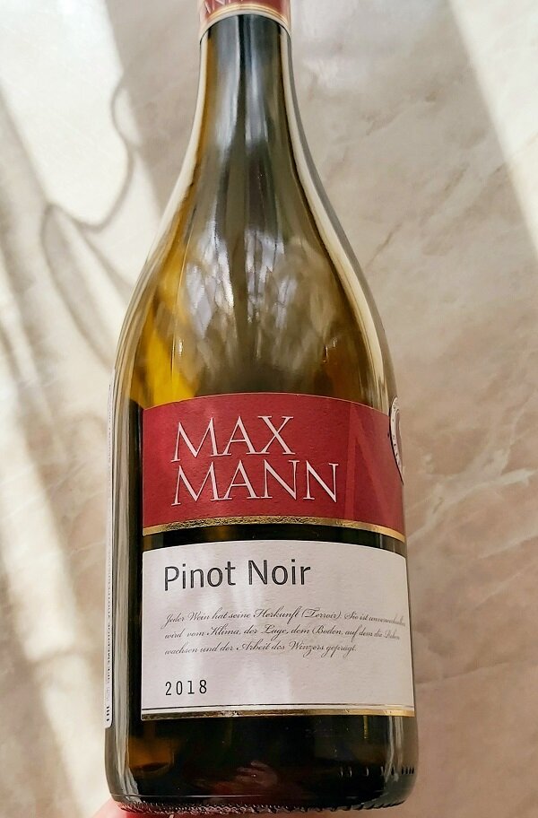 Max Mann, Pinot Noir, Pfalz QbA, 2018, Германия