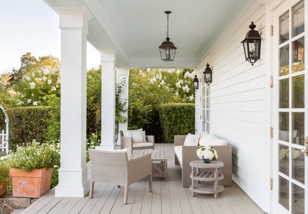 Пример террасы в доме