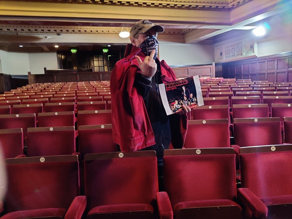 Mark Smellie в том самом месте где снимали обложку для альбома «Horror Epics» группы THE EXPLOITED!