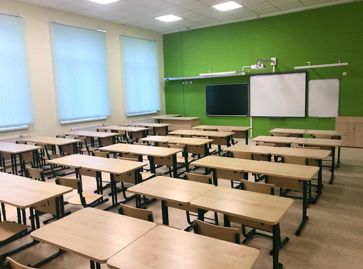 We have one gym, 47 classes and