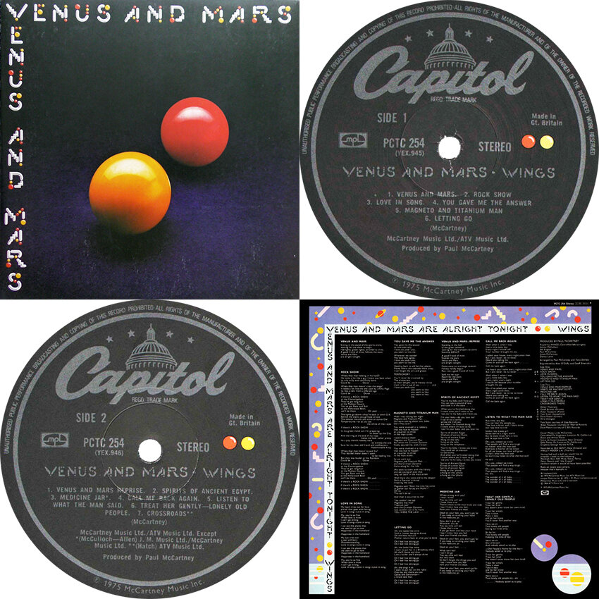 UK, 1975 - Capitol Records – PCTC 254