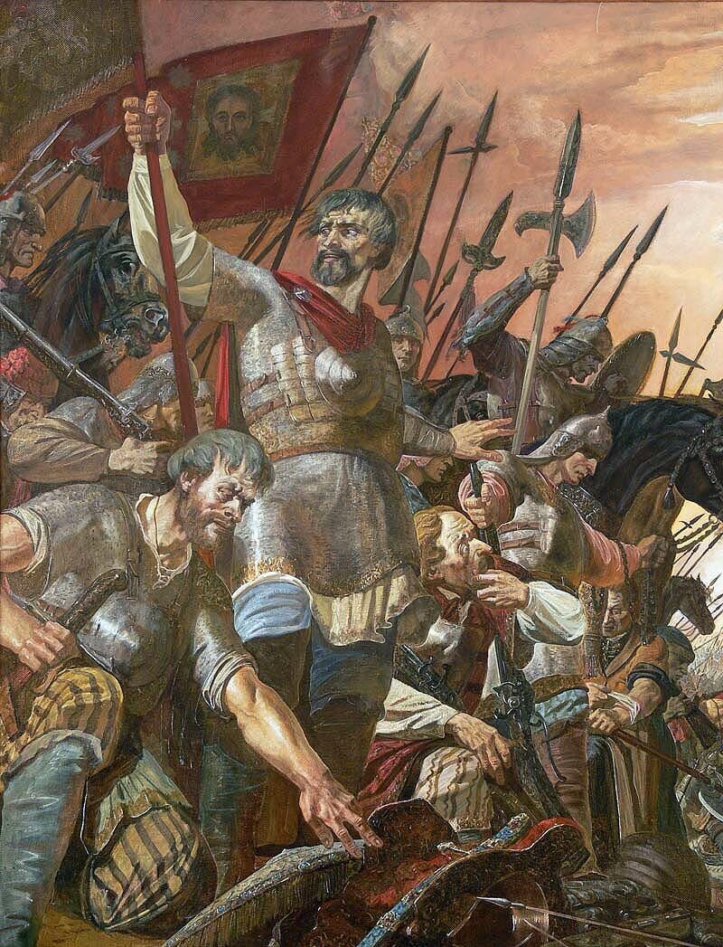 Так себе представляют воеводу Александра Горбатого за дюжину лет до Суты-Опричнины. Из открытых источников