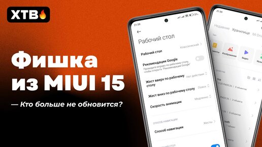 🔥 НОВАЯ ФИШКА ИЗ MIUI 15 для Xiaomi // КТО БОЛЬШЕ НЕ ПОЛУЧИТ MIUI?