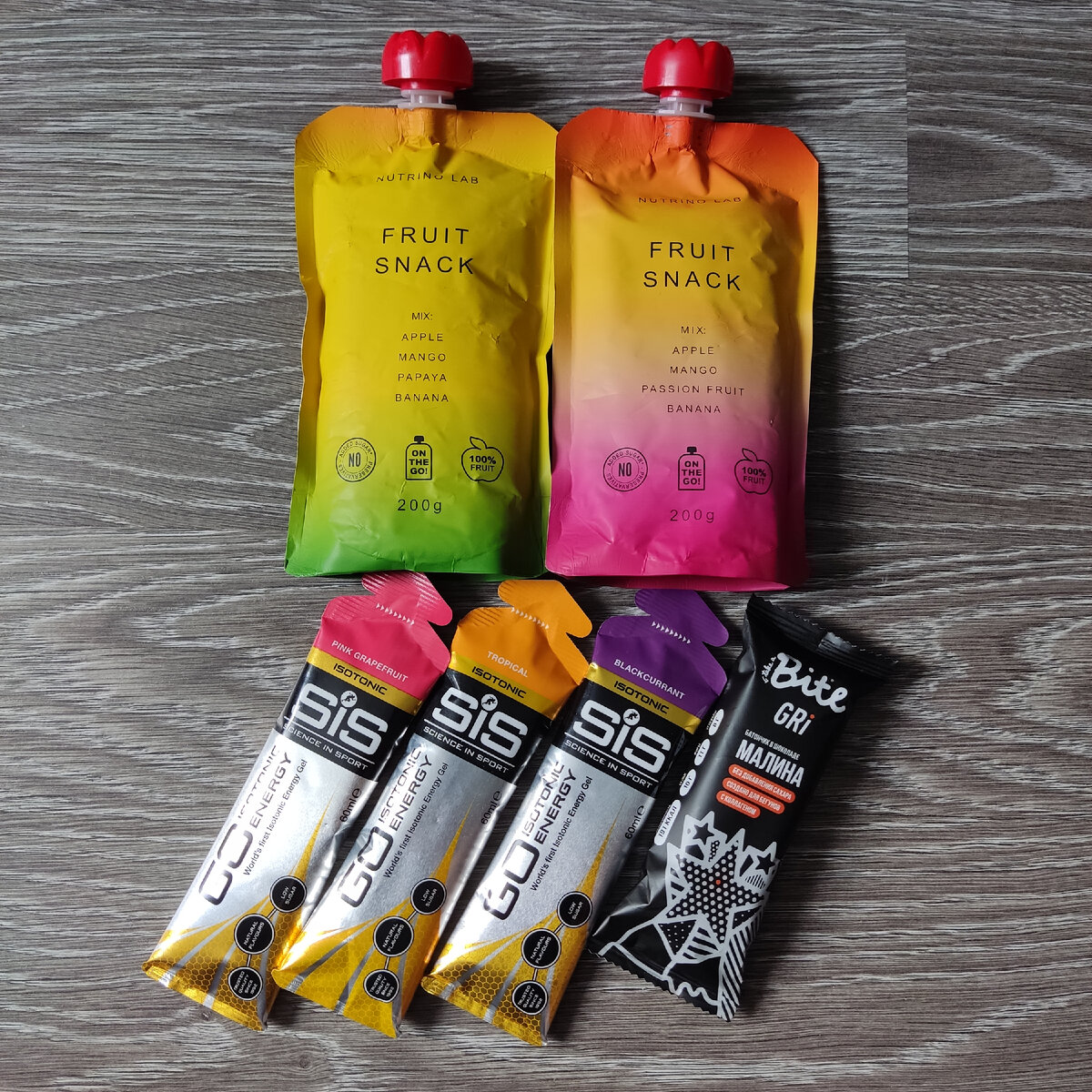 Получился такой набор