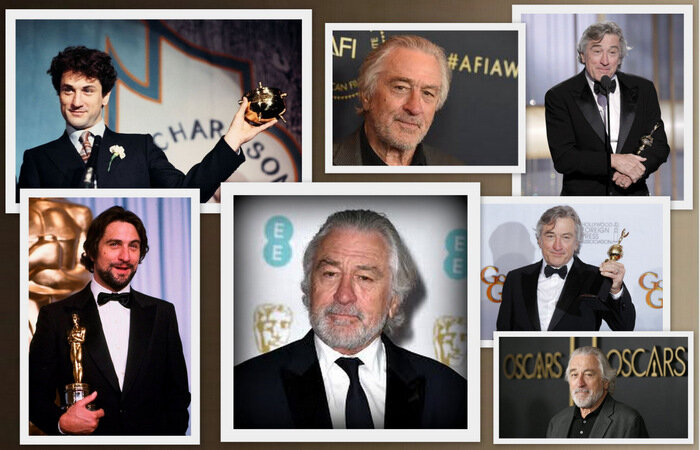 За свою долгую экранную карьеру Де Ниро получил два «Оскара», два «Золотых глобуса» и множество других наград.