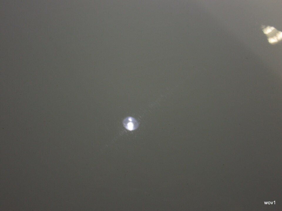 Риска по кузову не сильная, но равномерная.