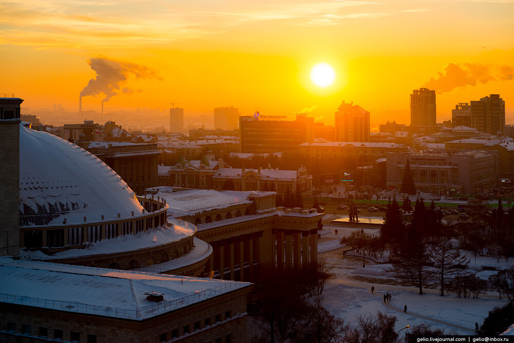 Зиминй Новосибирск. Фото: Слава Степанов