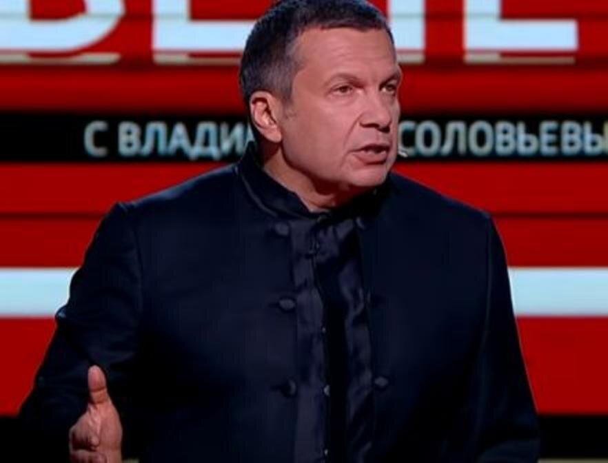 Владимир Соловьев (фрагмент передачи "Вечер с Соловьевым), 2018