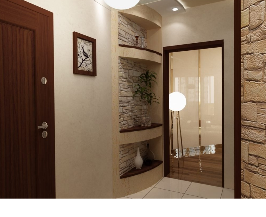 Первое впечатление о квартире, создает прихожая.